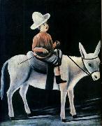 Niko Pirosmani, A Little Boy Riding a Donkey